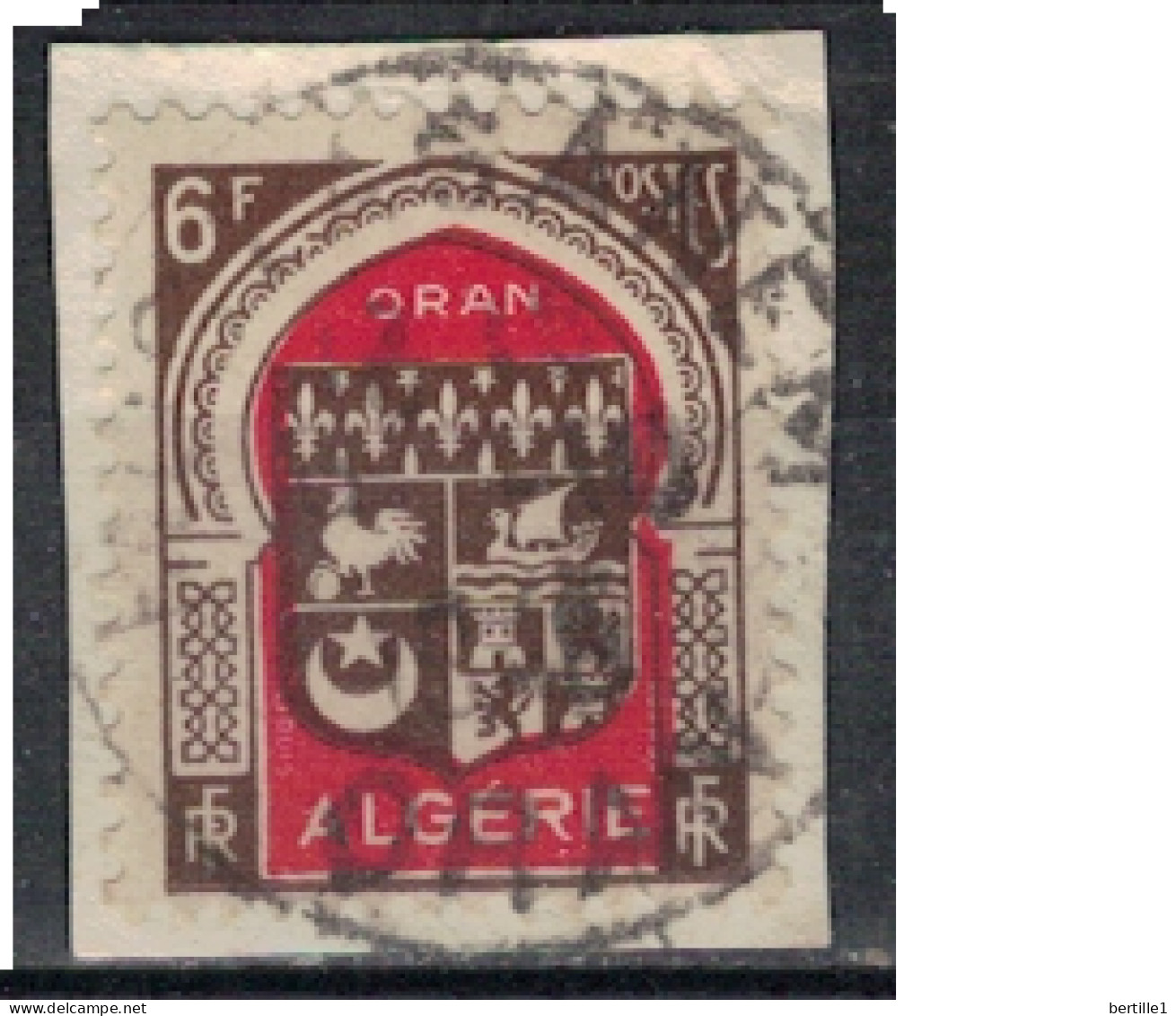 ALGERIE      N°  YVERT  265 ( 3)  Oblitéré ( OB 11/45   ) - Gebraucht