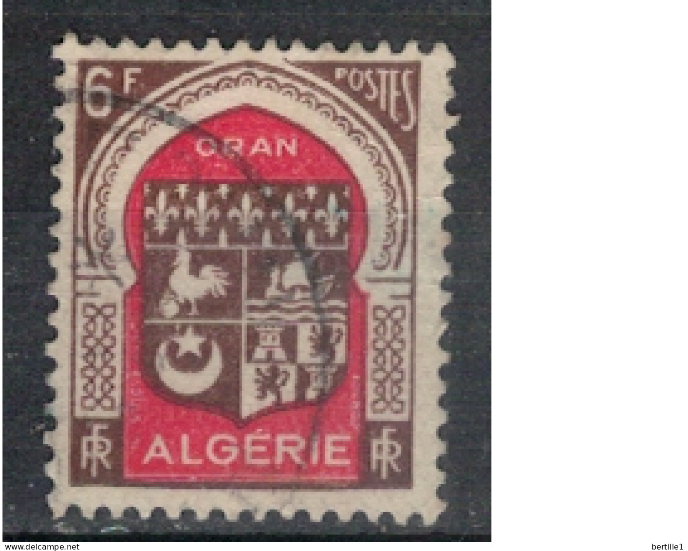 ALGERIE      N°  YVERT  265 ( 4 )  Oblitéré ( OB 11/45   ) - Used Stamps