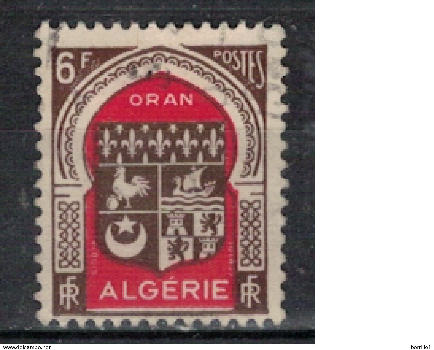 ALGERIE      N°  YVERT  265 ( 5 )  Oblitéré ( OB 11/45   ) - Oblitérés
