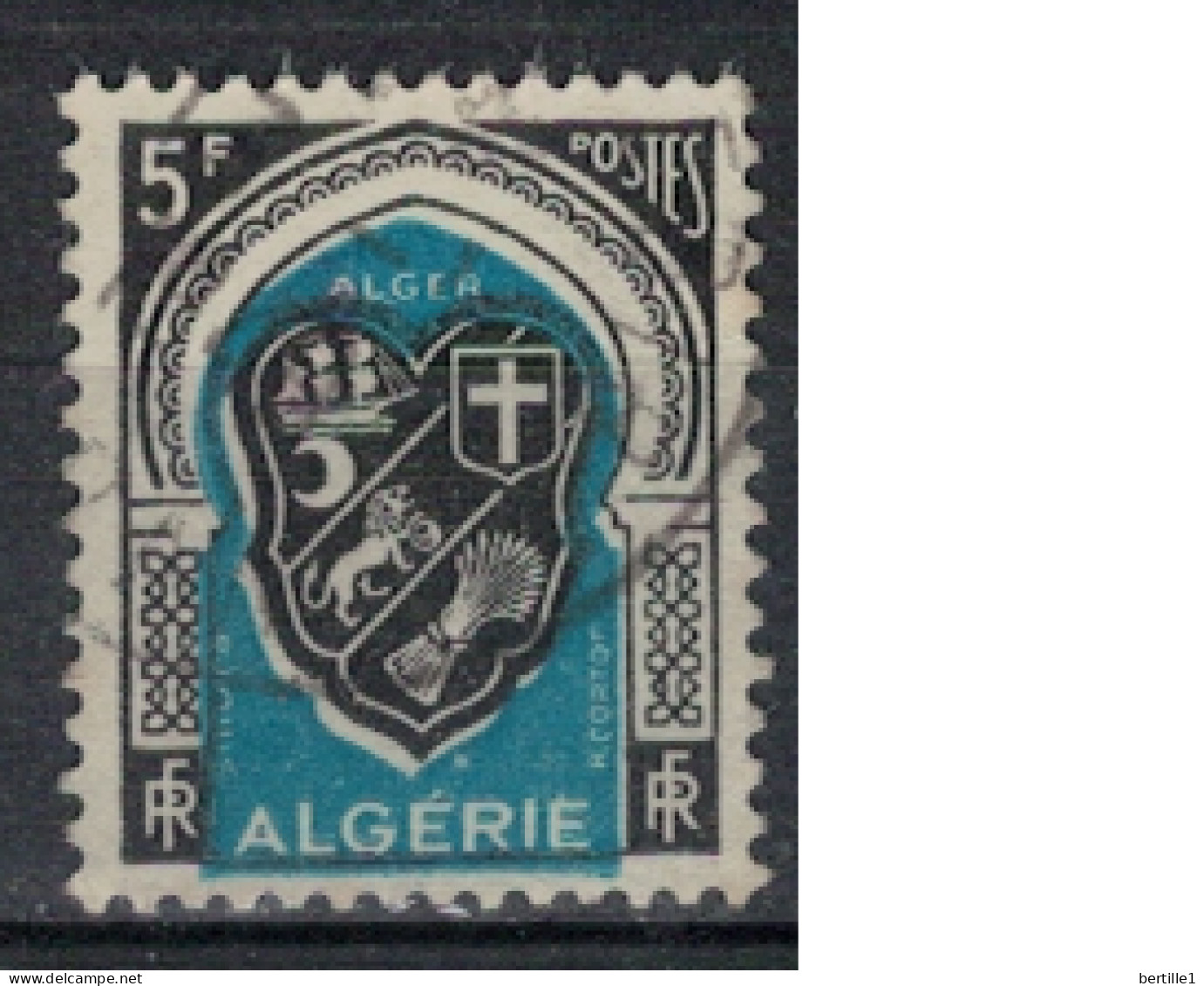 ALGERIE      N°  YVERT  268  ( 2 ) Oblitéré ( OB 11/45   ) - Oblitérés