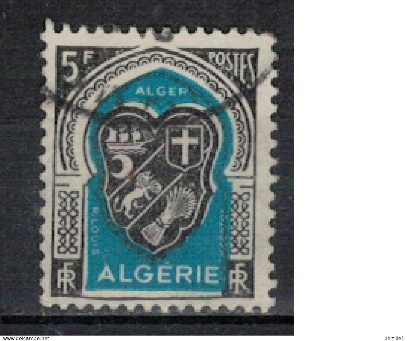 ALGERIE      N°  YVERT  268  ( 3 ) Oblitéré ( OB 11/45   ) - Usati