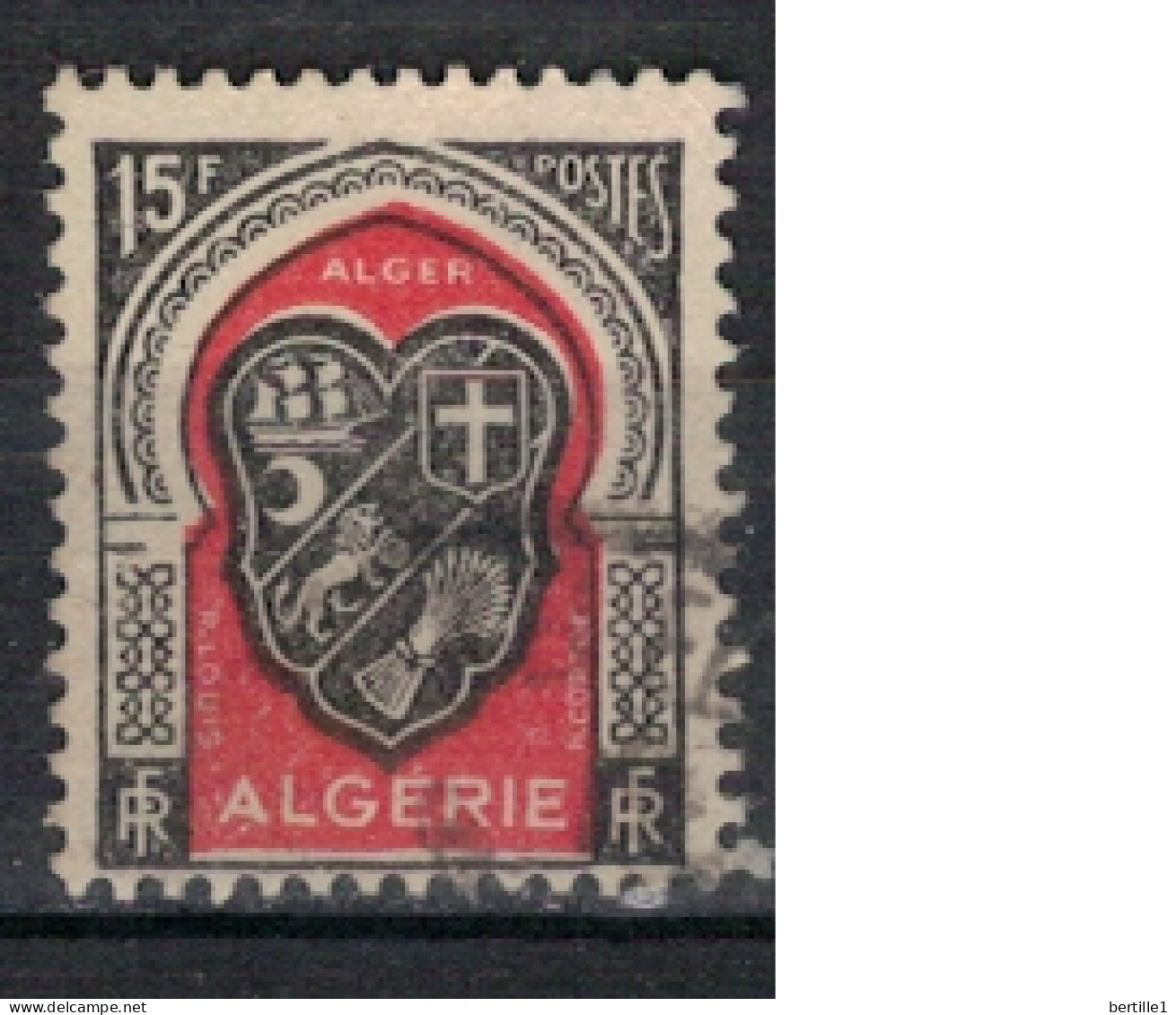 ALGERIE      N°  YVERT  271  ( 8 ) Oblitéré ( OB 11/45   ) - Oblitérés