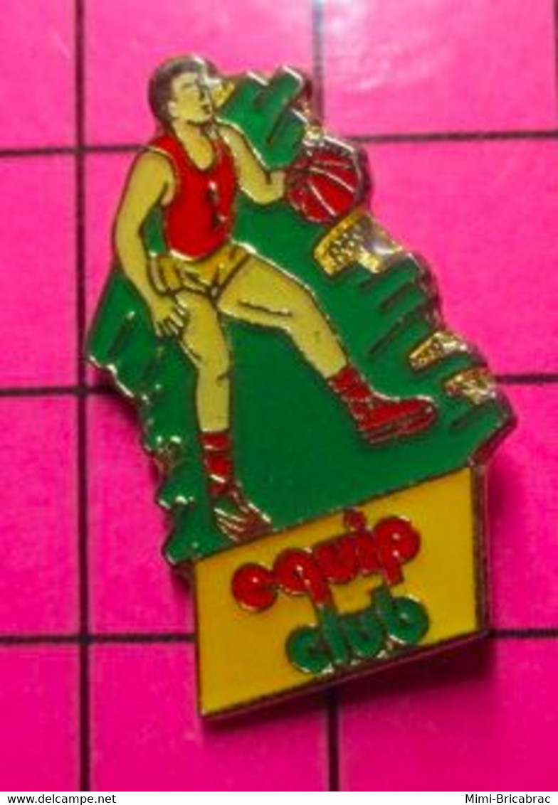 613G Pin's Pins / Beau Et Rare / THEME SPORTS / BASKET-BALL EQUIP CLUB - Basketball