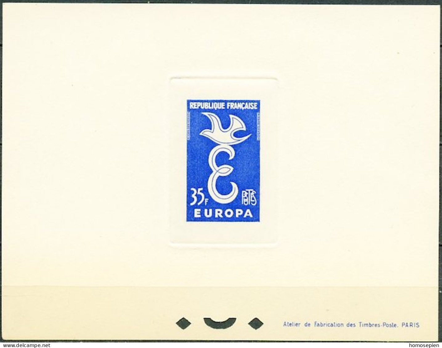 Europa CEPT 1958 France - Frankreich Y&T N°EL1174 - Michel N°DP1211 *** - 50f EUROPA - 1958