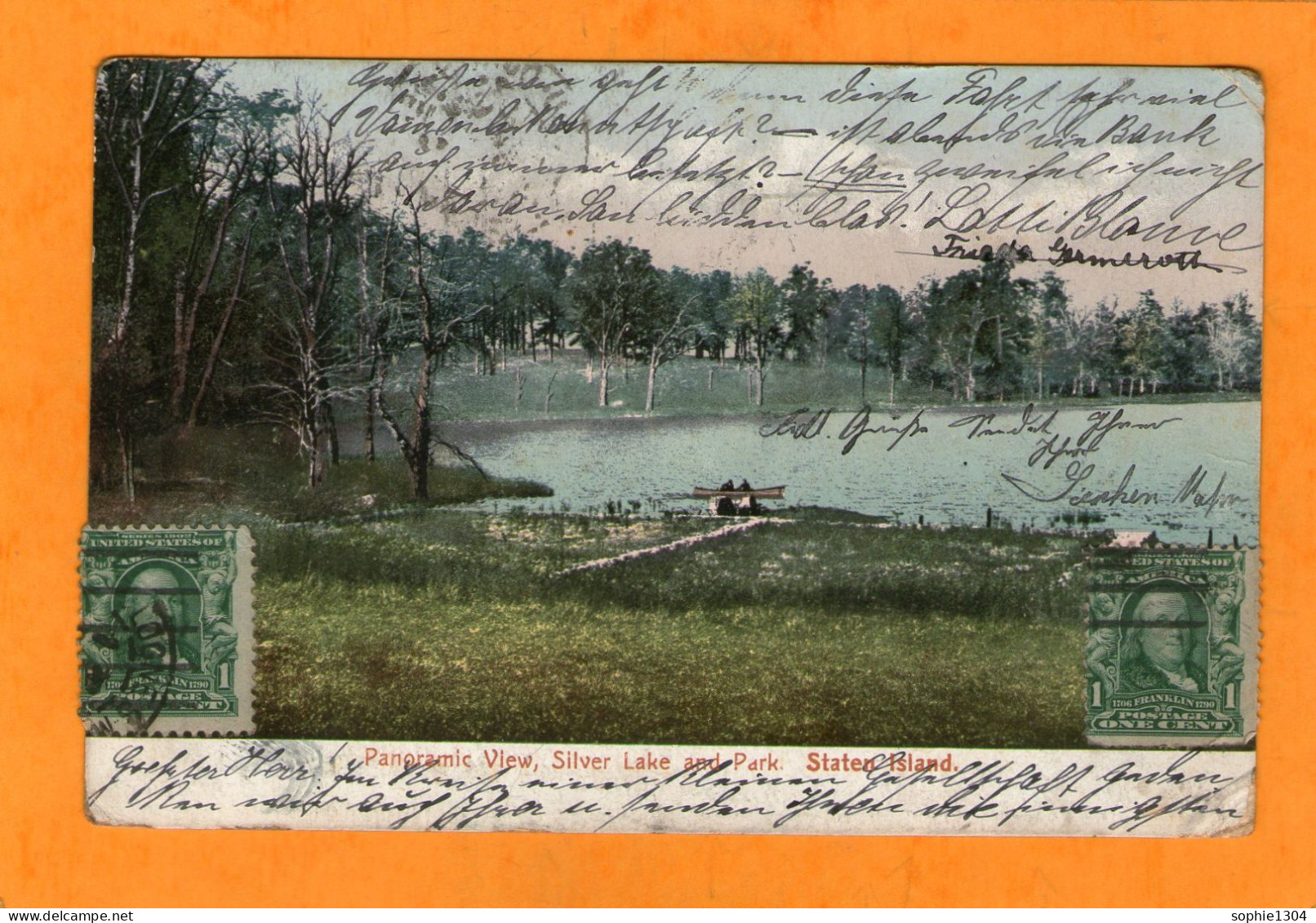 Panoramic View , Silver Lake And Park- Staten Island - 1906 - - Staten Island