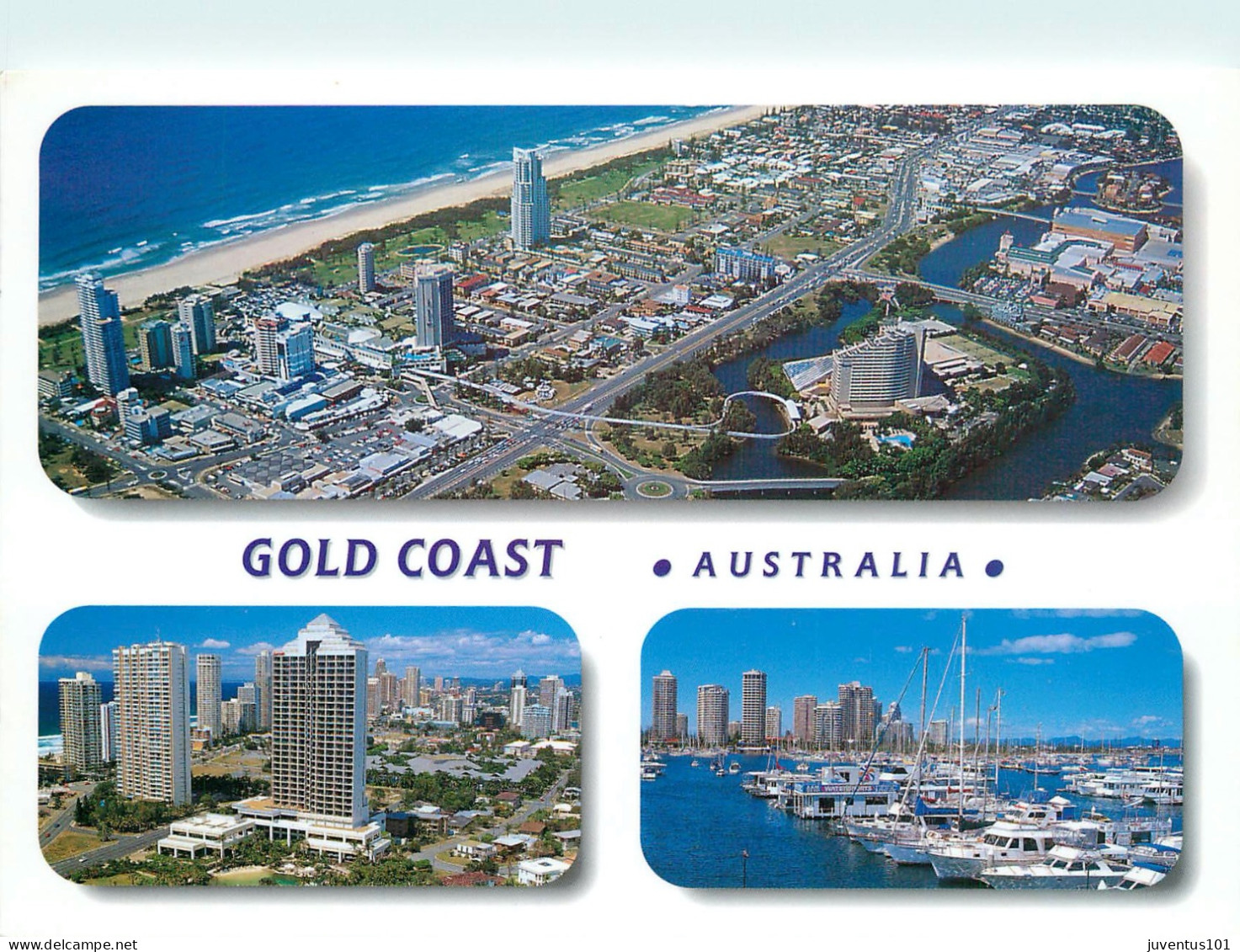 CPSM Gold Coast-Multivues-Beau Timbre    L2323 - Gold Coast