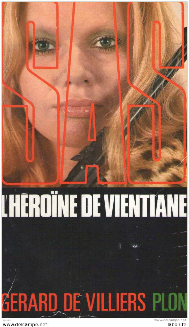 S.A.S N°28 L'héroïne De Vientiane Chez Plon Edition 1972 Livraison Suivie, Gratuite. - SAS