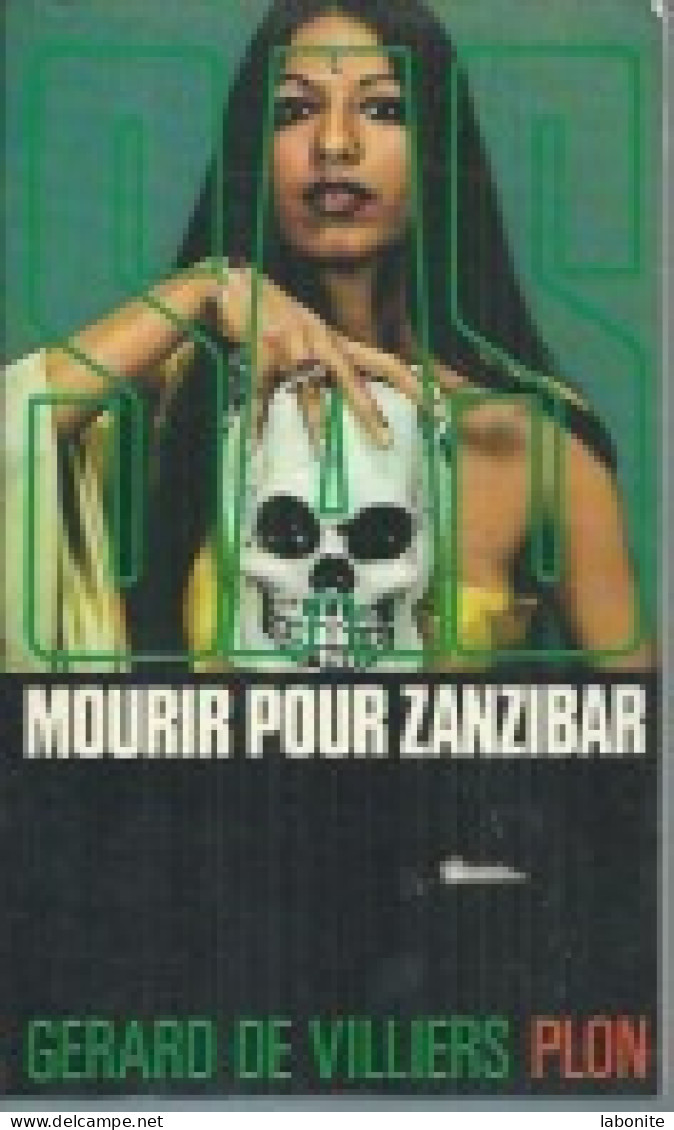 S.A.S N°30 Mourir Pour Zanzibar Chez Plon Edition 1983 Livraison Suivie, Gratuite. - SAS