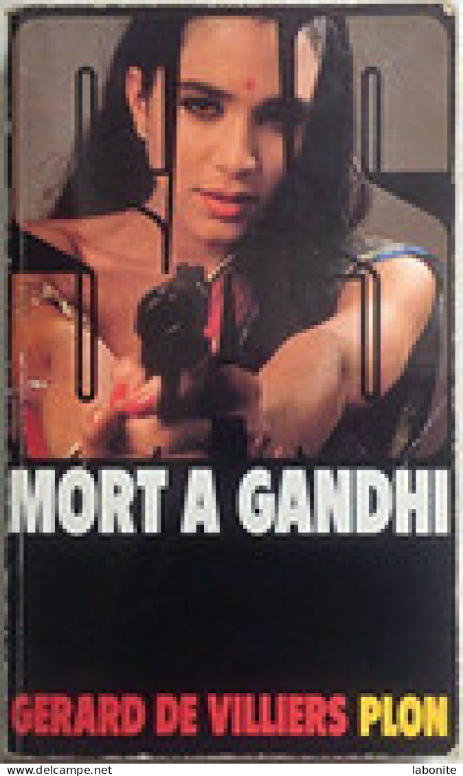 S.A.S N°81 Mort à Gandhi  Chez Plon Edition 1986 Livraison Suivie, Gratuite. - SAS