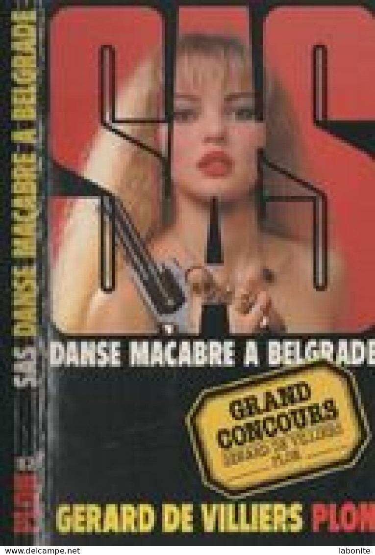 S.A.S N°82 Danse Macabre à Belgrade  Chez Plon Edition 1986 Livraison Suivie, Gratuite. - SAS