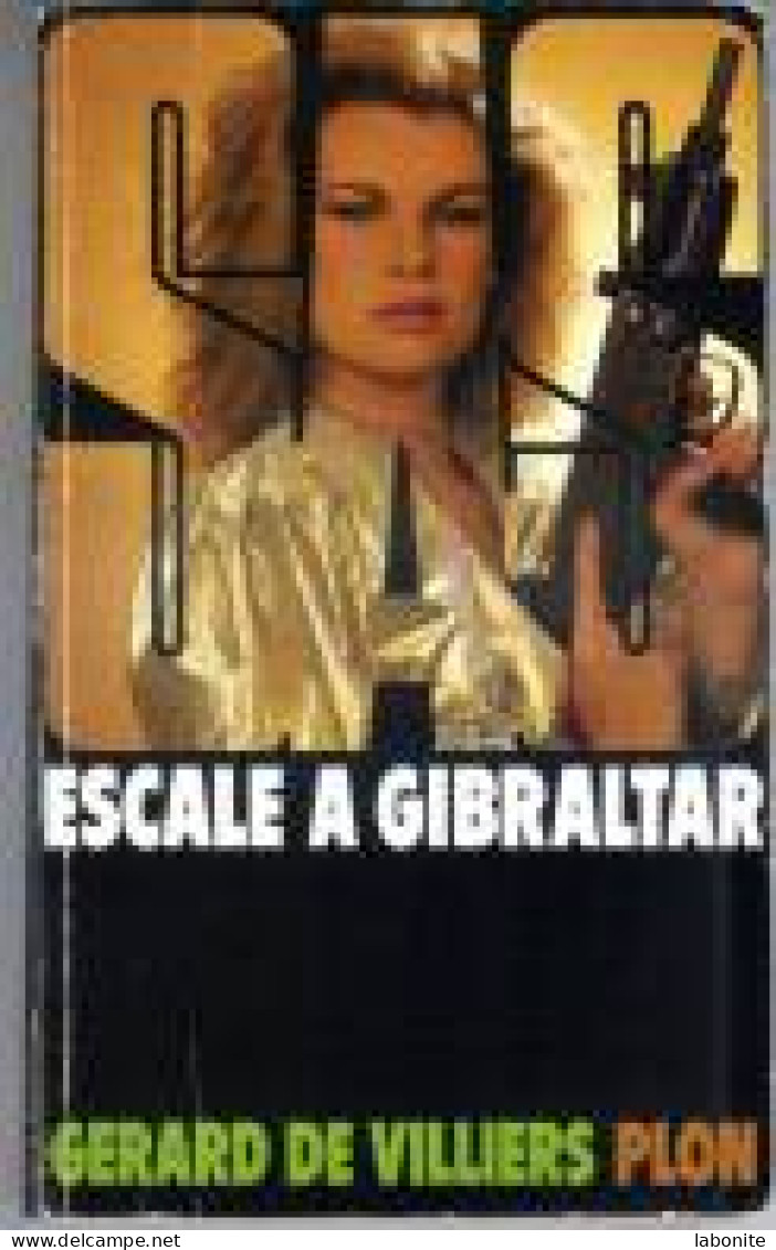 S.A.S N°88 Escale à Gibraltar  Chez Plon Edition 1987 Livraison Suivie, Gratuite. - SAS