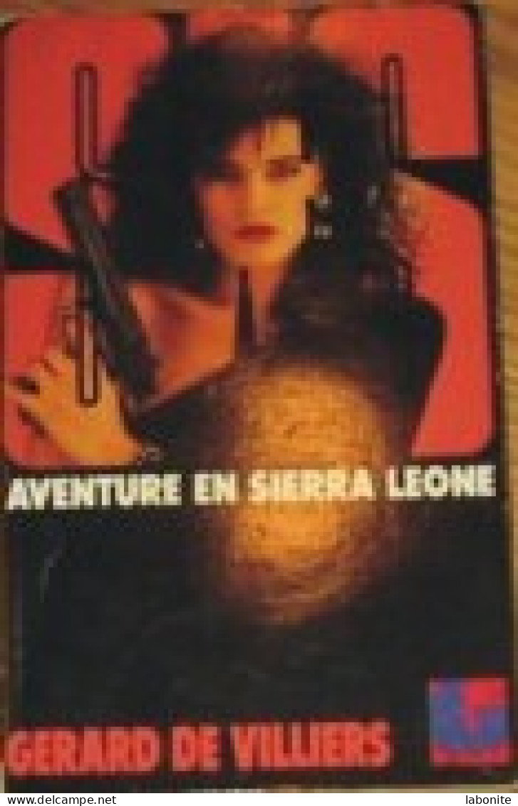 S.A.S N°89 Aventure En Sierra Léone Chez Gérard De Villiers Edition 1988 Livraison Suivie, Gratuite. - SAS