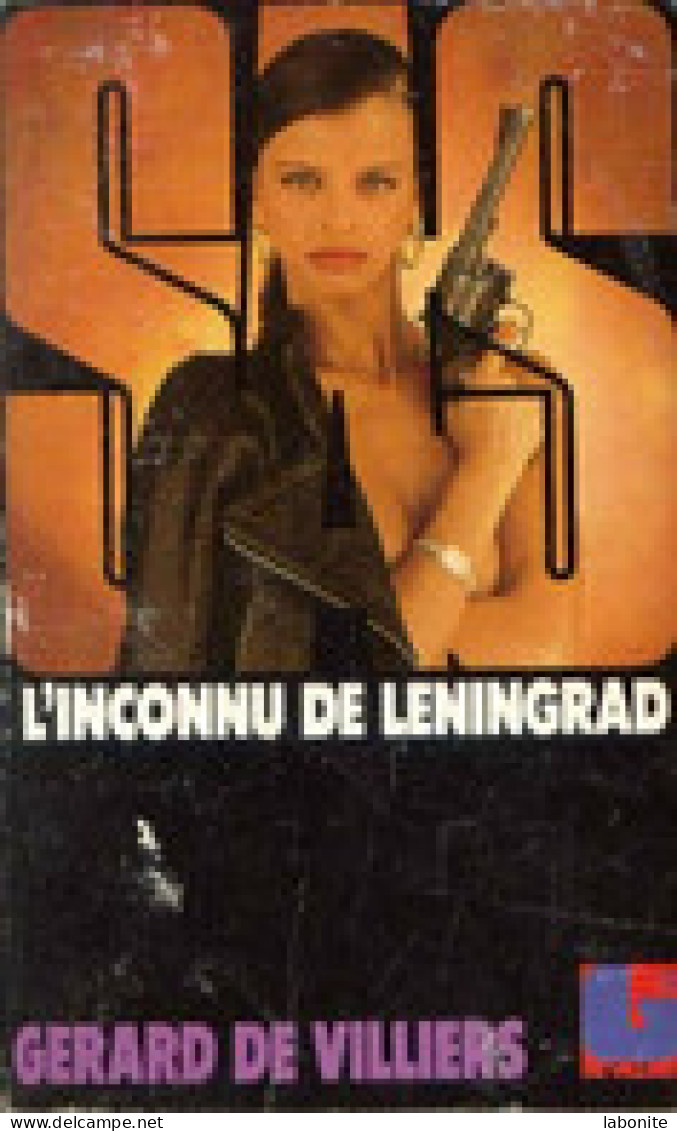 S.A.S N°96 L'inconnu De Leningrad Chez Gérard De Villiers Edition 1989 Livraison Suivie, Gratuite. - SAS