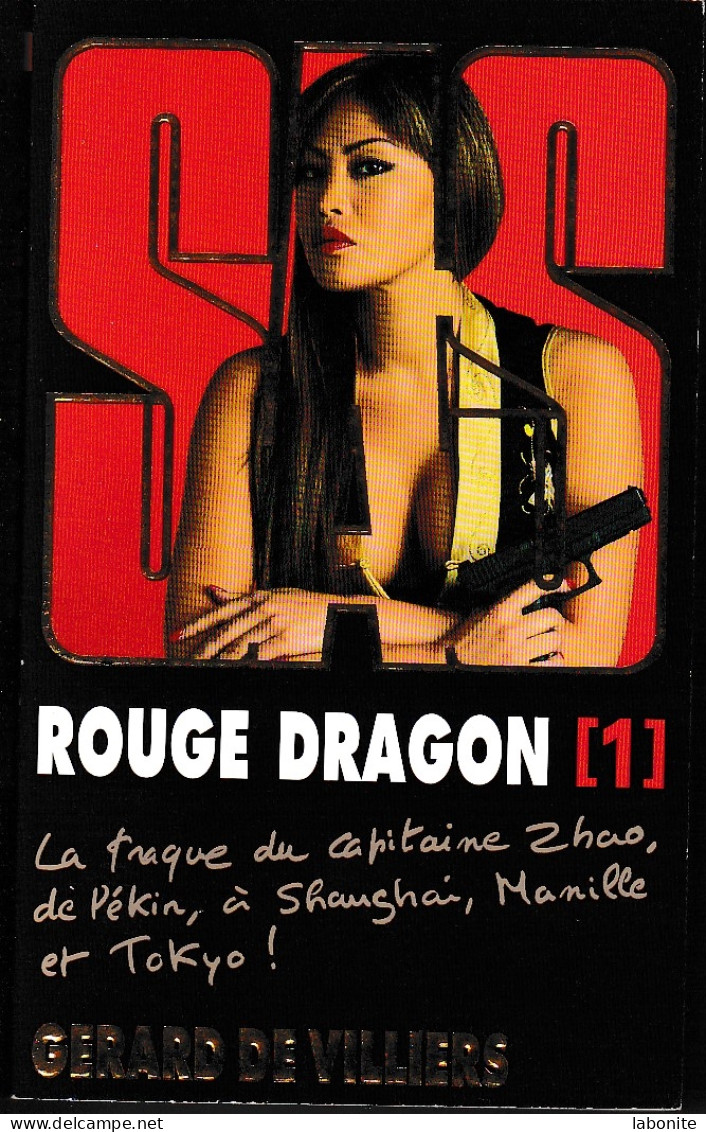 S.A.S N°188  Rouge Dragon (1).   Aux Editions Malko Productions  Edition 2011 Livraison Suivie, Gratuite. - SAS