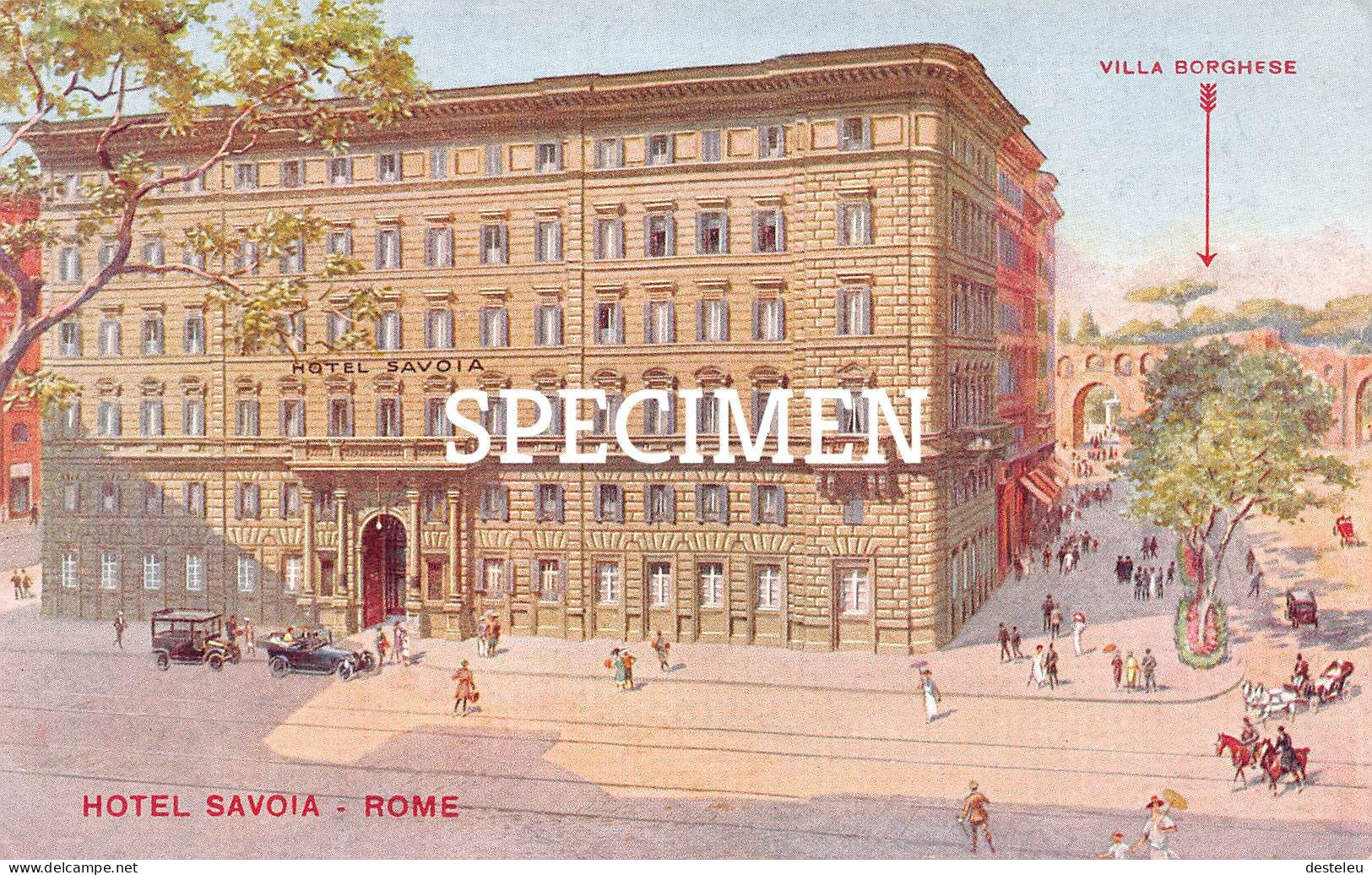 Hotel Savoia - Roma - Bar, Alberghi & Ristoranti