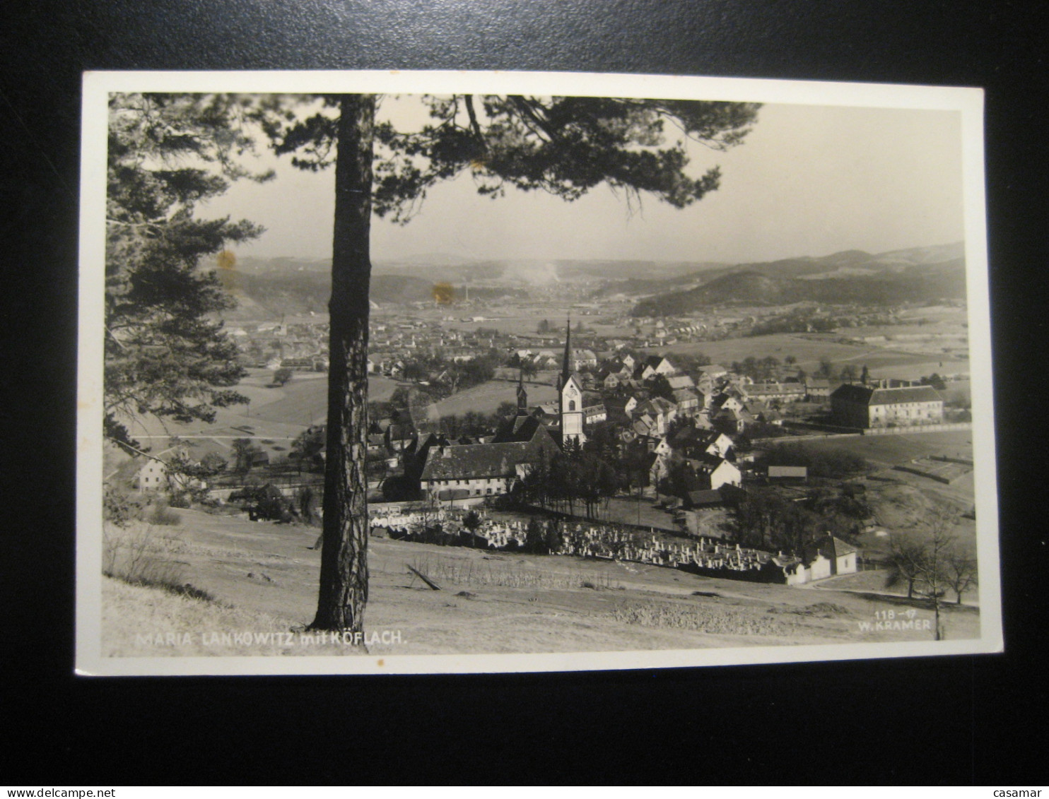 MARIA LANKOWITZ Mit Koflach 1952 Cancel Voitsberg Styria AUSTRIA Postcard - Maria Lankowitz