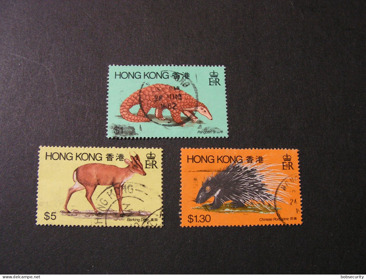 Hong Kong 1983 , Mi 385,386,387 - Gebraucht