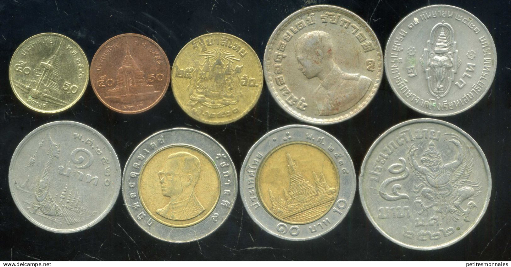 THAILANDE    Lot 9  Monnaies  ,( 287 ) E - Kilowaar - Munten