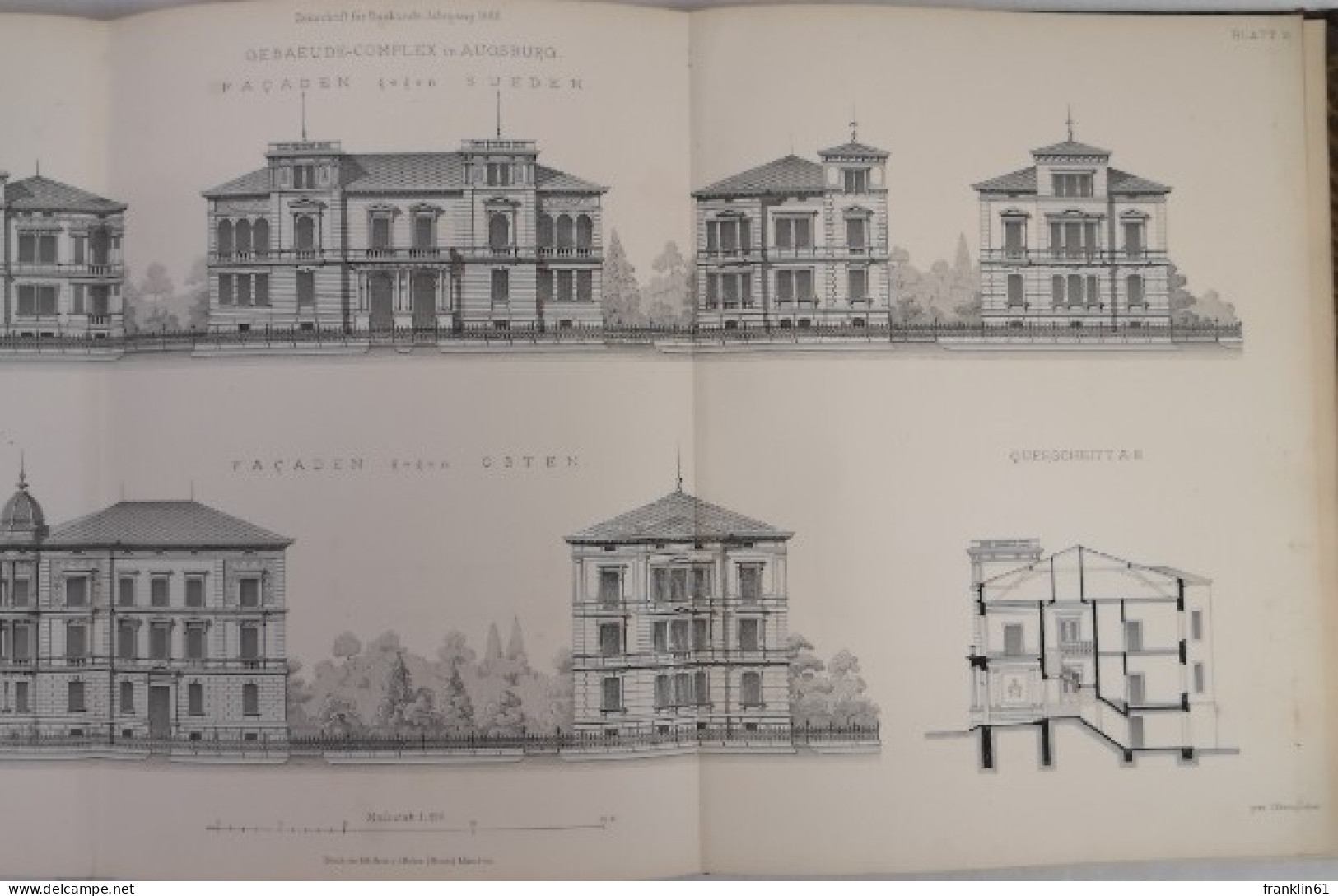 Zeitschrift für Baukunde. Organ der Architekten- u. Ingenieur-Vereine von Bayern, Württemberg, Baden,