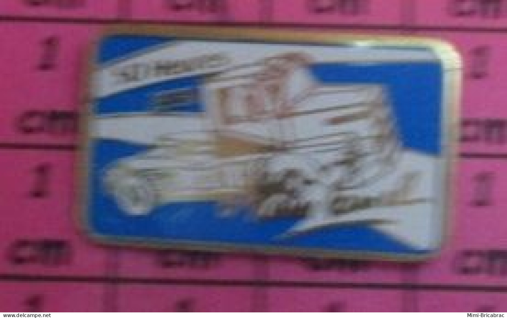 3219 Pin's Pins / Beau Et Rare / SPORTS / 50 HEURES CAMION 1991 ALAIN PAMEL - Car Racing - F1