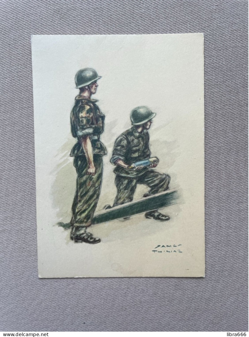ARTILLERIE - Artillerie 1963 - HISTORIA - Illustr. James Thiriar - Uniformes