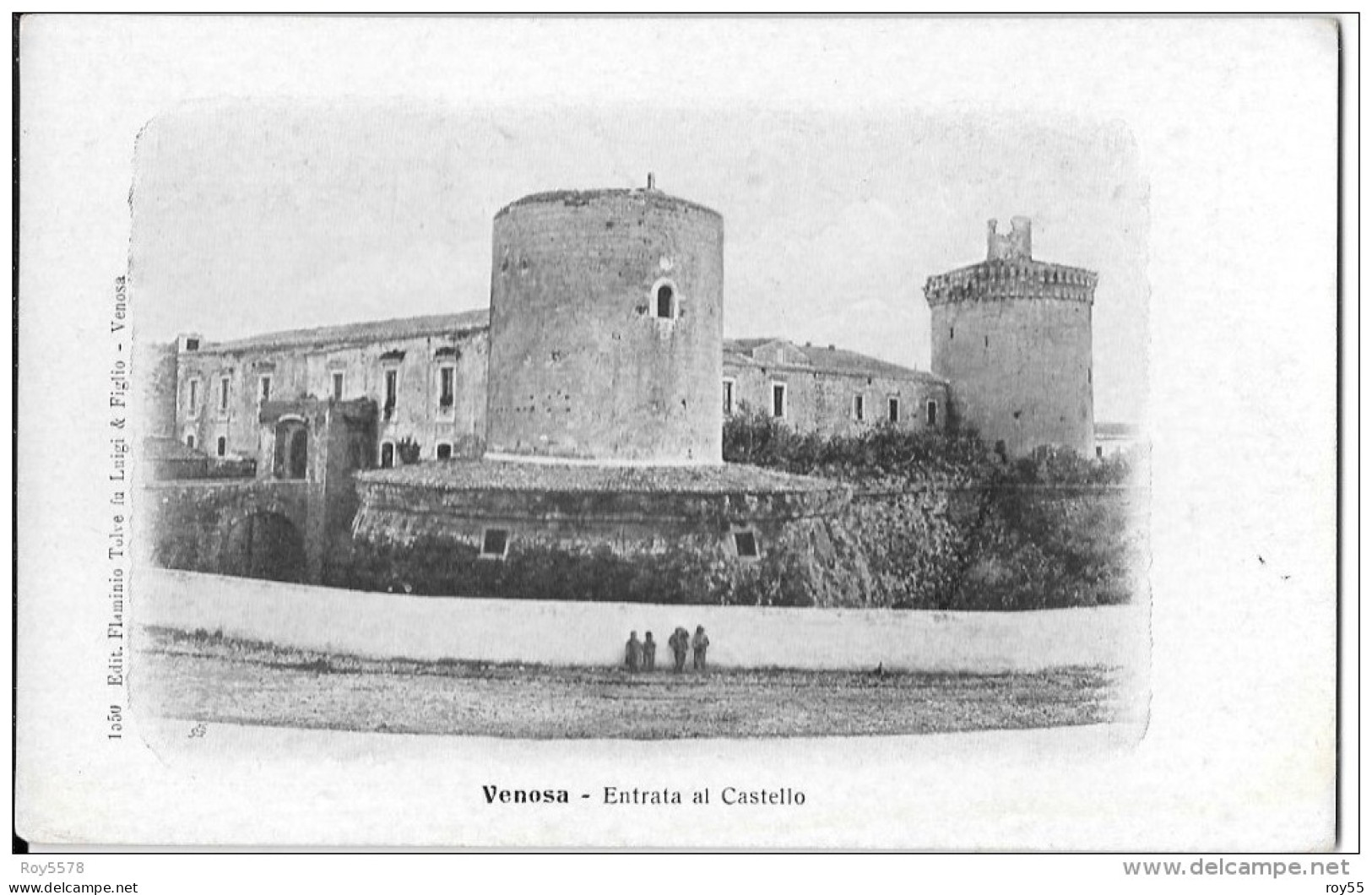 Basilicata-potenza-venosa Entrata Al Castello (f.piccolo) - Otros & Sin Clasificación