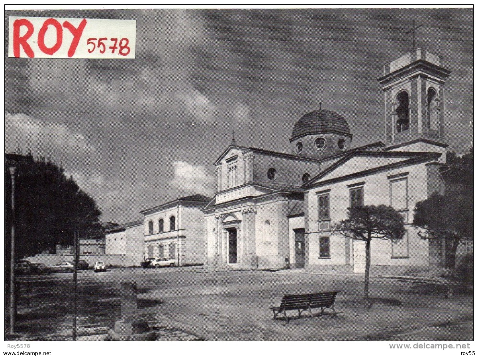 Toscana-pisa-navacchio La Chiesa Veduta Piazzale Anni 50 - Sonstige & Ohne Zuordnung