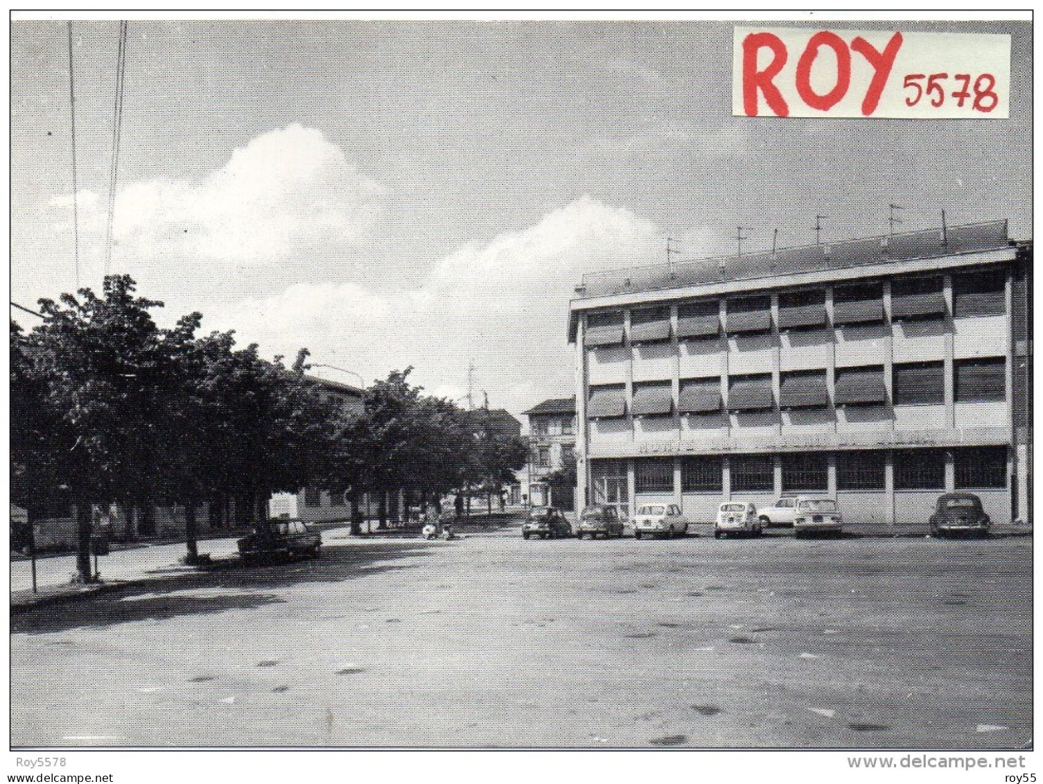 Toscana-pisa-navacchio Largo Gori Animata Veduta Anni 50 - Sonstige & Ohne Zuordnung