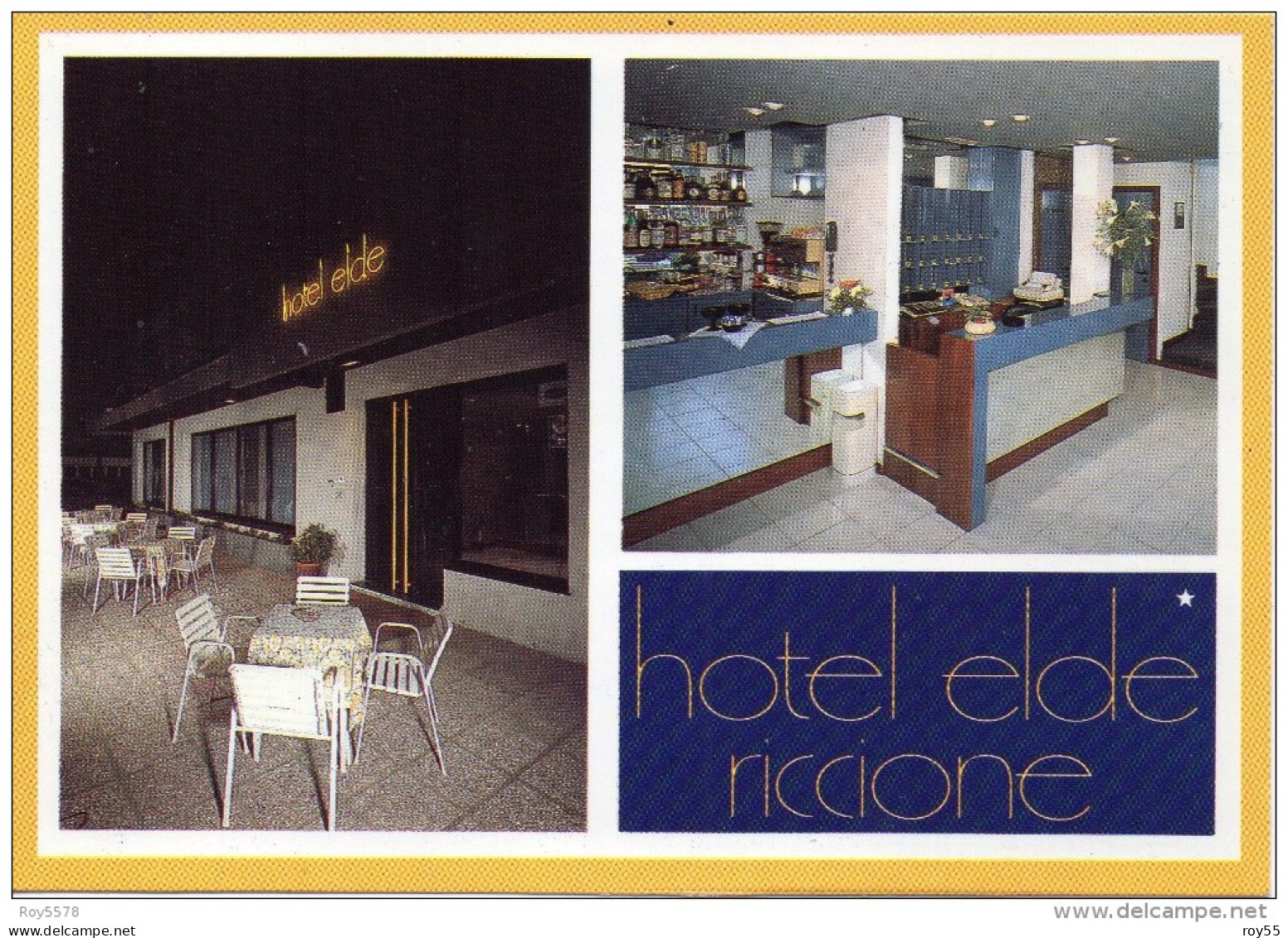 Emilia Romagna Rimini Riccione Hotel Elde Vedute Hotel (vedi Retro) - Alberghi & Ristoranti