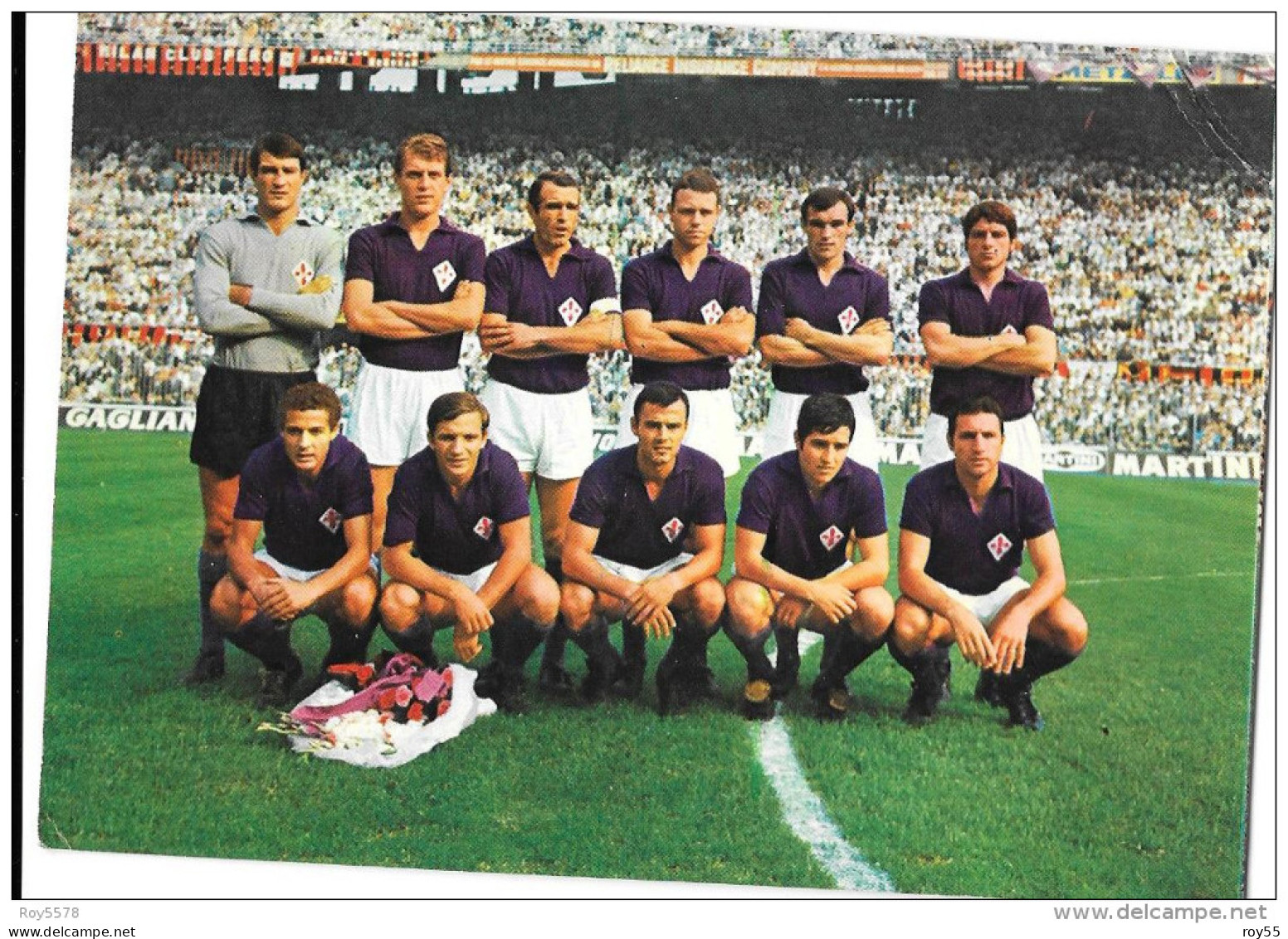 CALCIO TEMATICA SPORT SQUADRA FIORENTINA 1967/1968 - Soccer