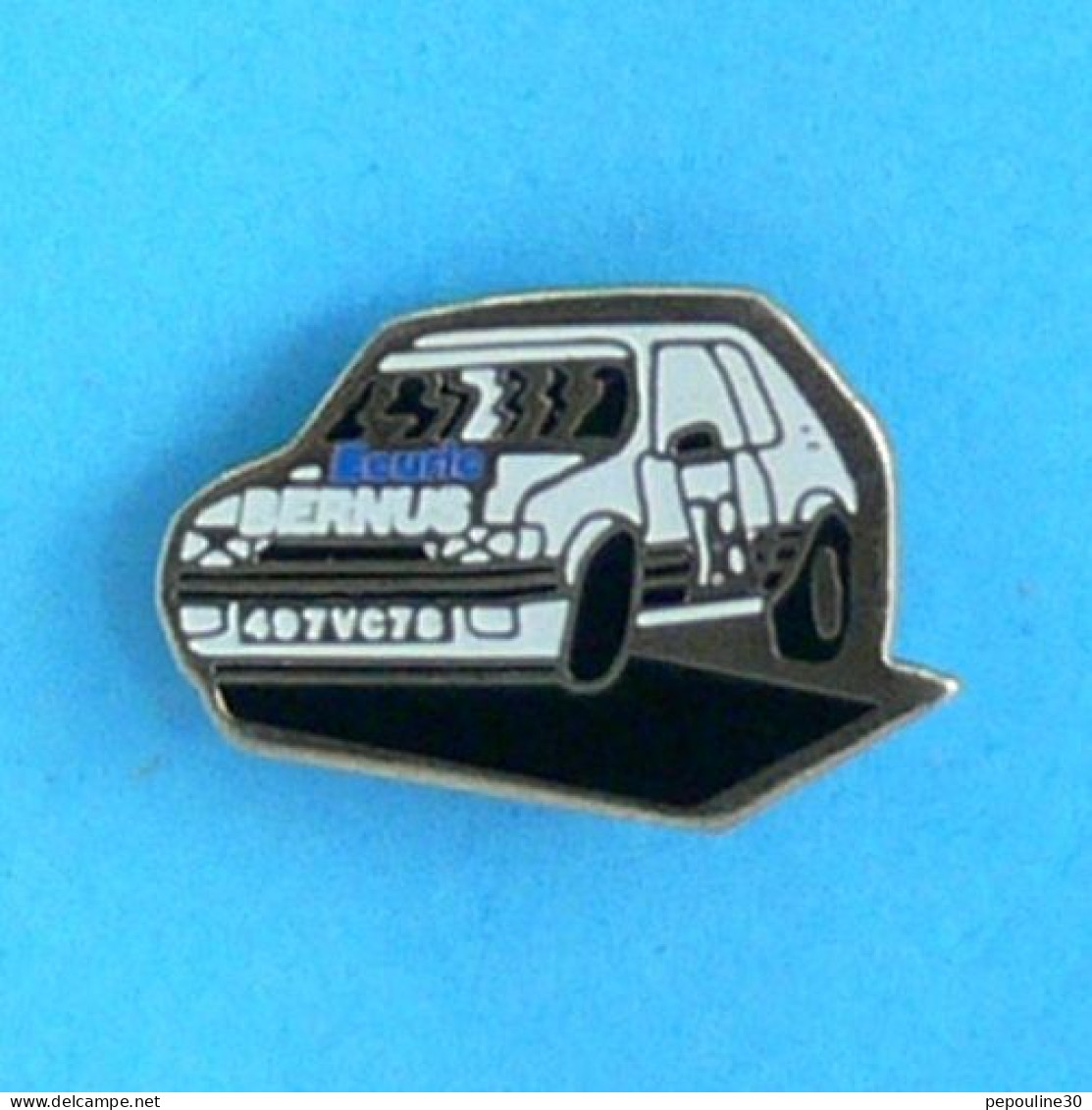 1 PIN'S //   ** RALLYE / PEUGEOT 205 GTI / ÉCURIE BERNUS ** - Peugeot