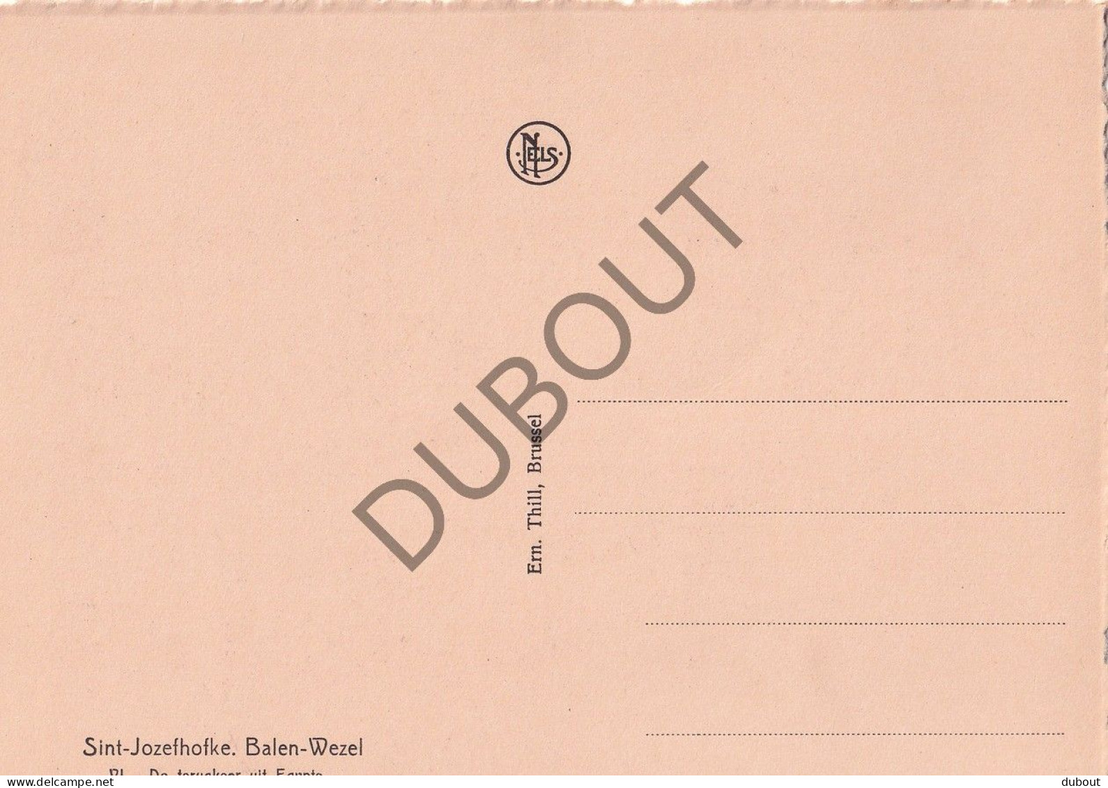Postkaart/Carte Postale - Balen-Wezel -Sint Jozefhofke  (C4762) - Balen