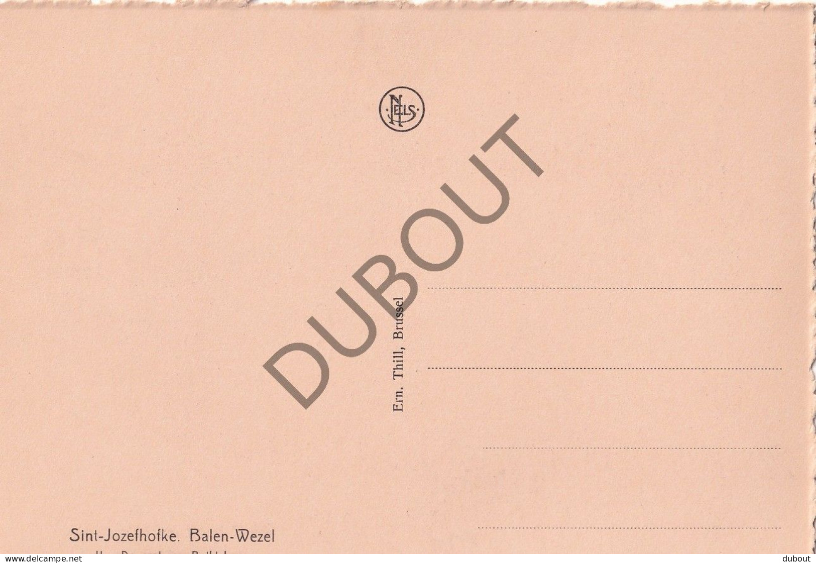Postkaart/Carte Postale - Balen-Wezel -Sint Jozefhofke  (C4754) - Balen