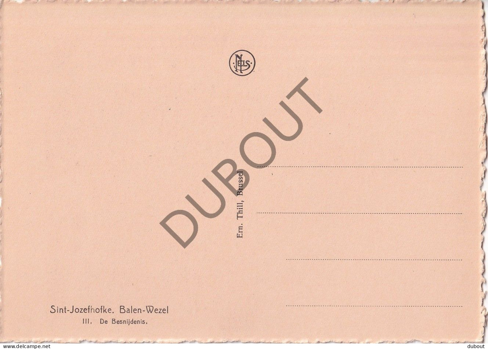 Postkaart/Carte Postale - Balen-Wezel -Sint Jozefhofke  (C4757) - Balen