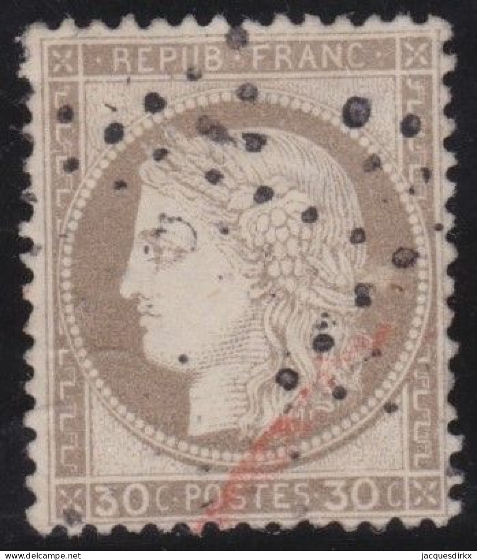 France  .  Y&T   .   55     .     O   .    Oblitéré - 1871-1875 Cérès