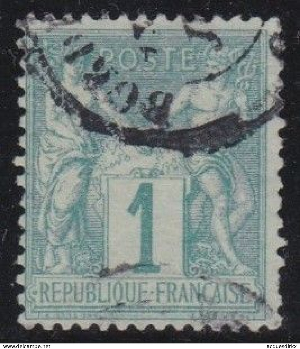 France  .  Y&T   .   61  (2 Scans)     .     O   .    Oblitéré - 1876-1878 Sage (Type I)
