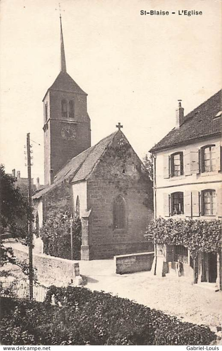 St-Blaise L'Eglise St. Blaise - Saint-Blaise