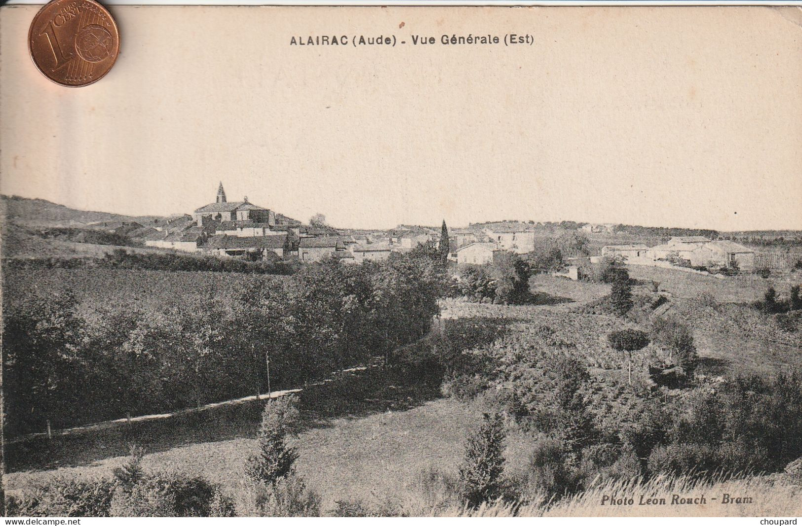 11 - Carte Postale Ancienne De   ALAIRAC     Vue Générale - Other & Unclassified