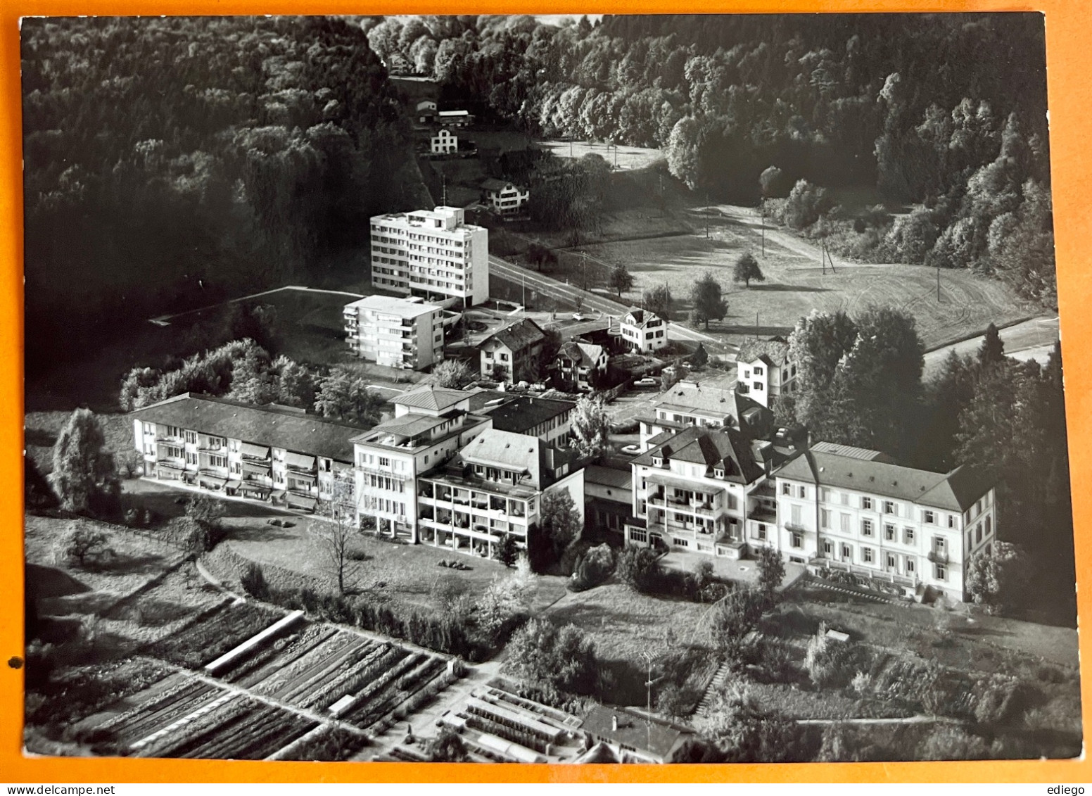 AK:  RÜTI - KREISSPITAL 1970 - Rüti