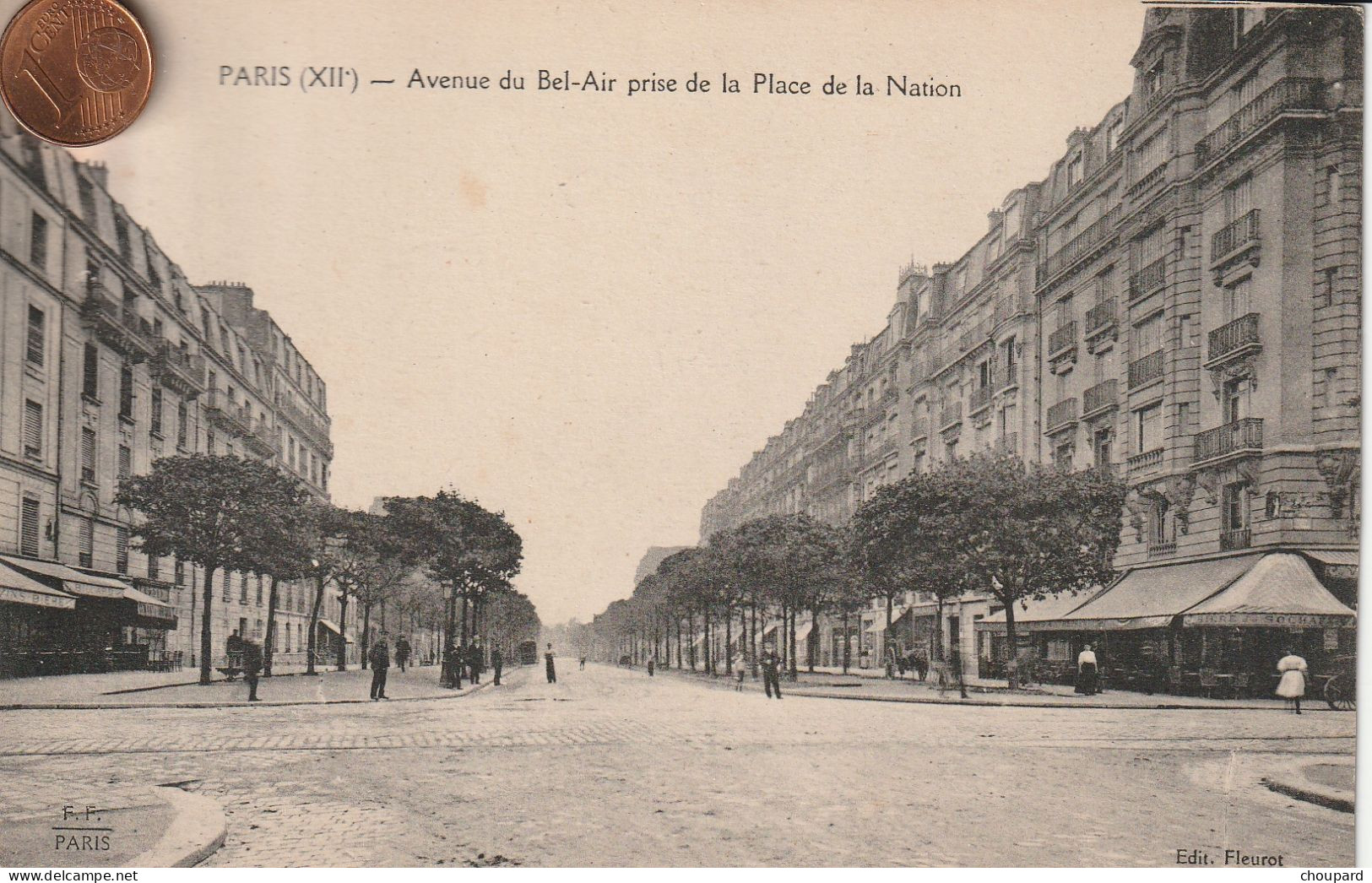 75 - Carte Postale Ancienne De  PARIS  XII    Avenue Du Bel Air - Arrondissement: 12