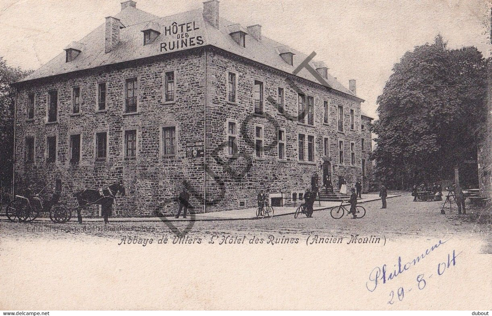 Postkaart/Carte Postale - Villers - Abbaye De Villers - L'Hôtel Des Ruines (Ancien Moulin)  (C4743) - Villers-le-Bouillet