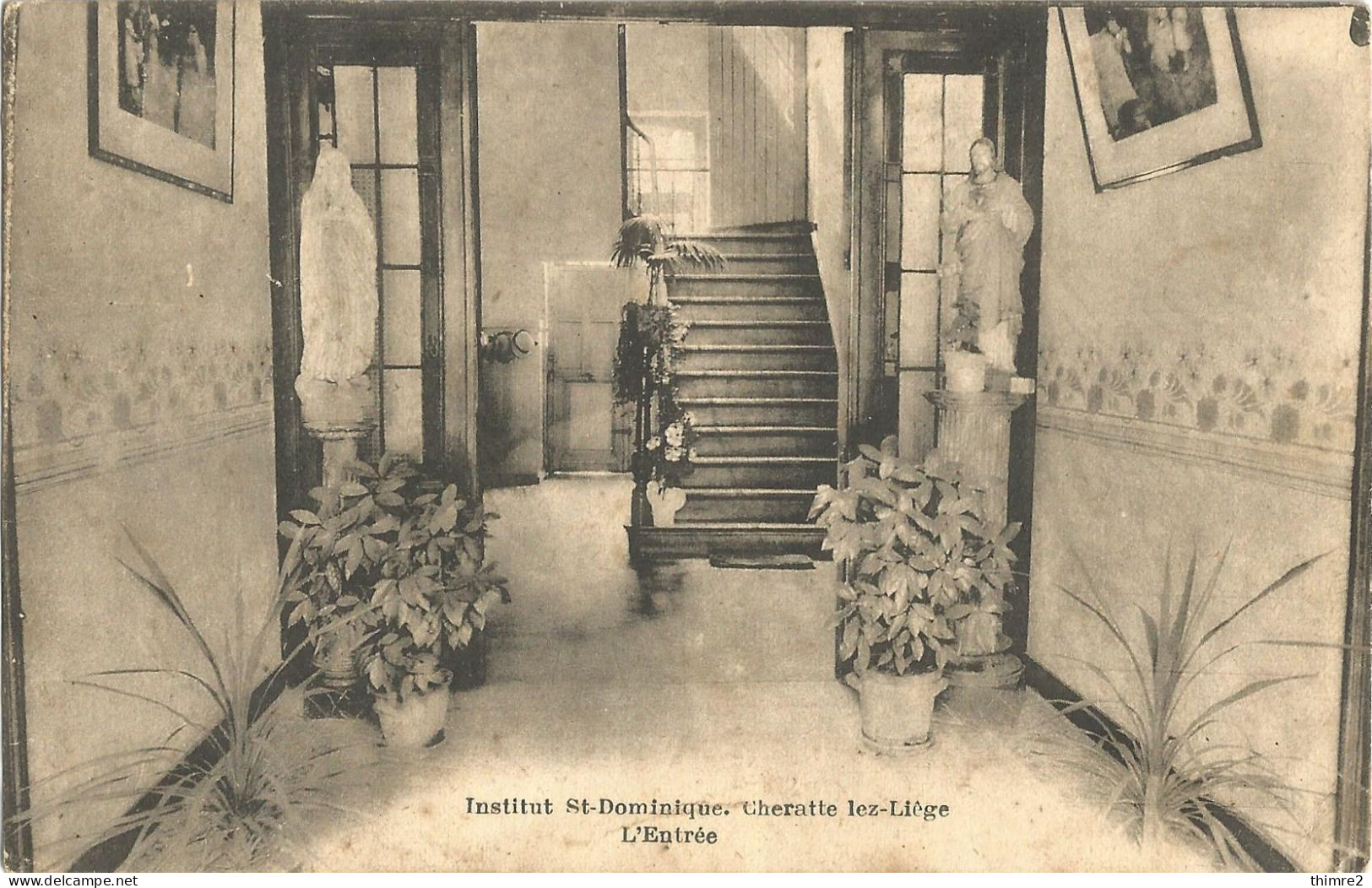 Institut St Dominique - CHERATTE Lez-Liège - L'entrée - Wezet