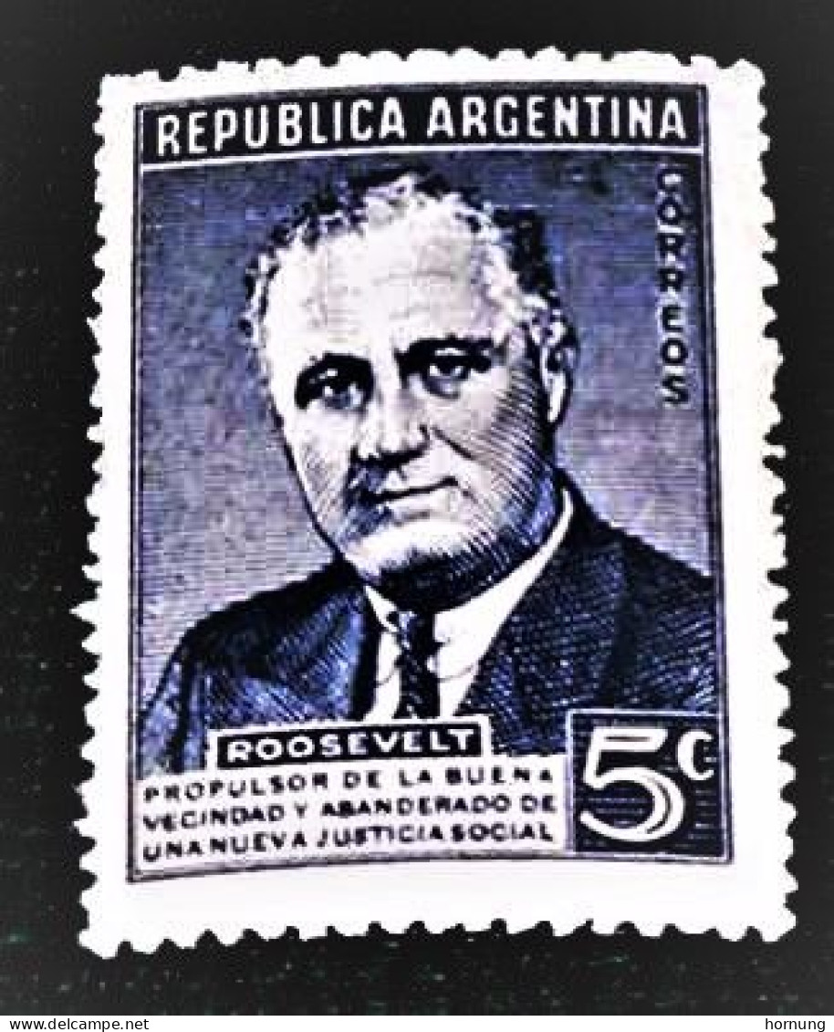Argentina, 1946, Franklin Delano Roosevelt,MNH. Michel # 526 - Neufs