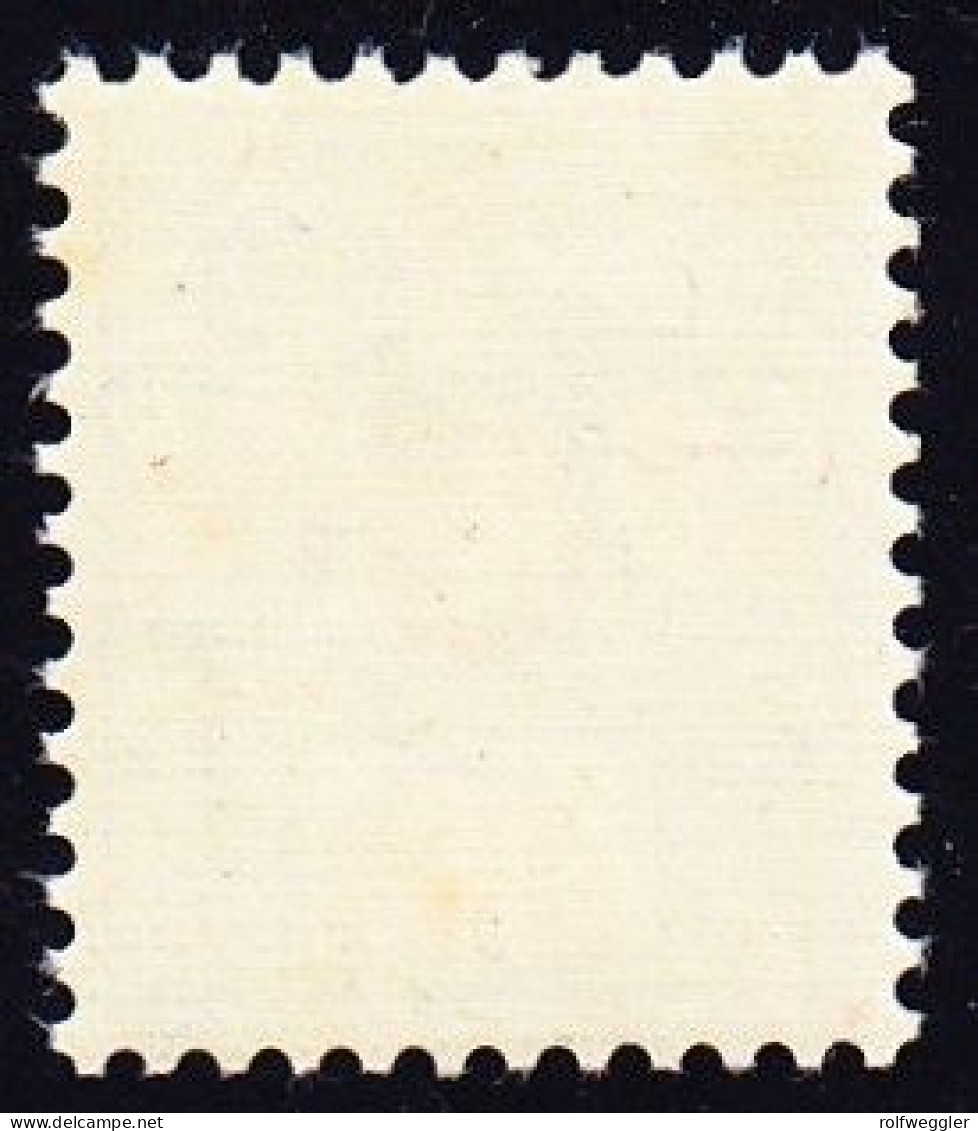 1934 10 Rp Ohne Kontroll Nummer, Geriffeltes Faserpapier. SBK Nr.12Bz. Postfrisch, Originalgummi - Portofreiheit