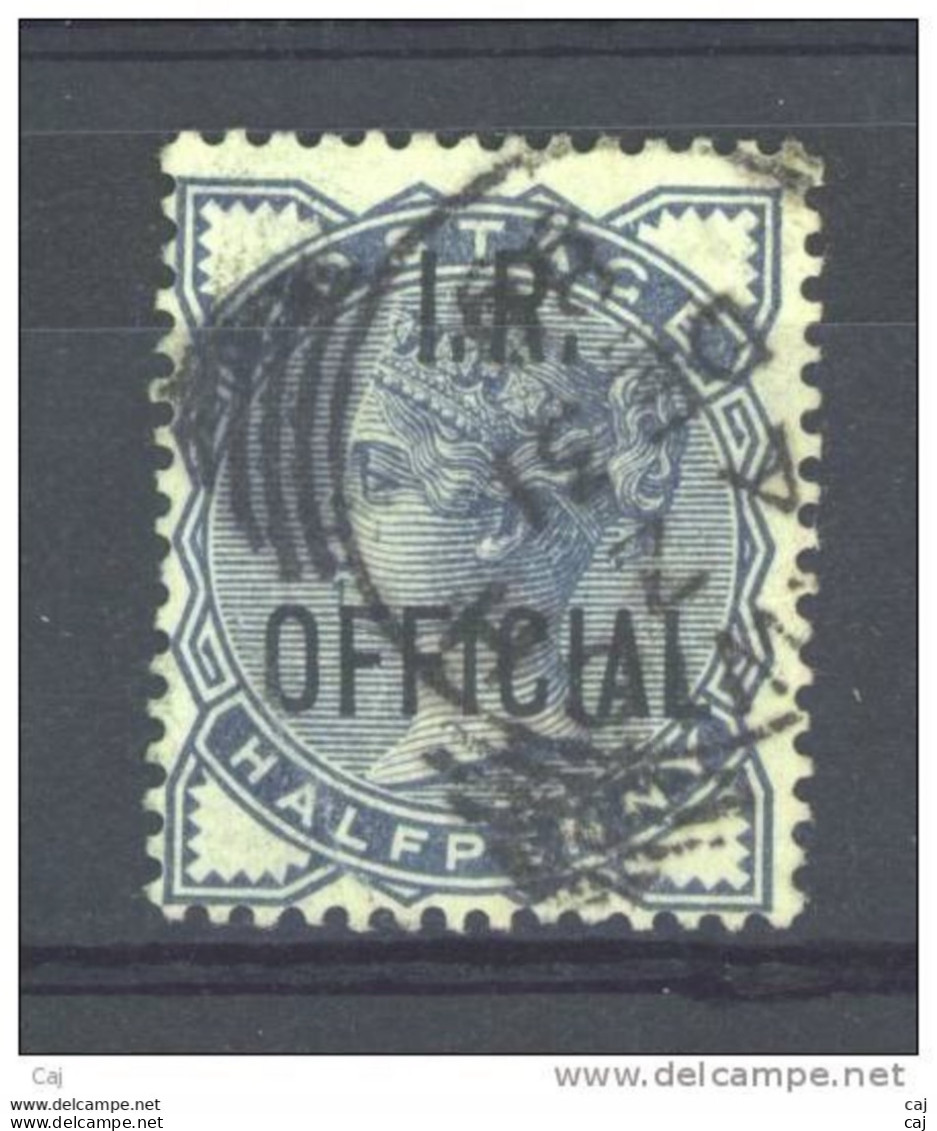 GB  -  1862  -  Services  Official  :  Yv  4  (o)       ,    N2 - Oficiales