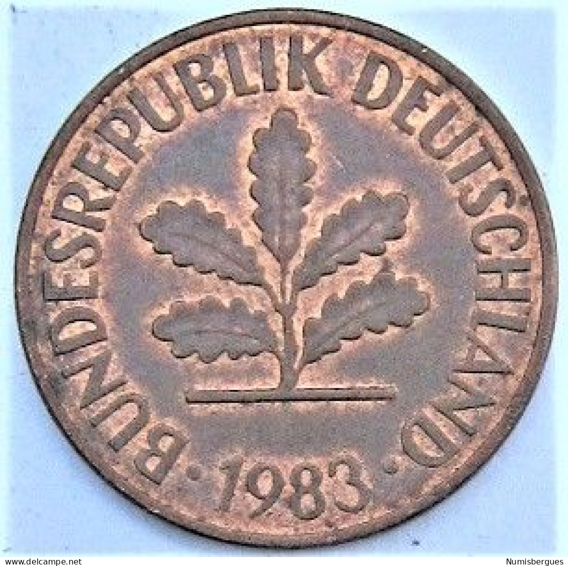 Pièce De Monnaie 2 Pfennig 1983 D - 2 Pfennig