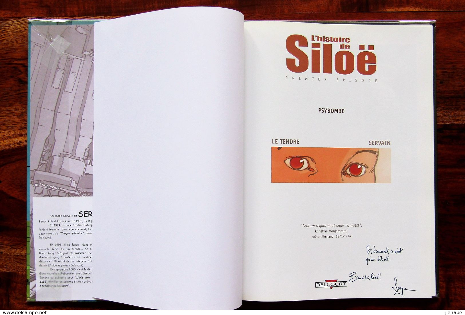 Histoire De Siloe ( L') Tome 1 EO 2000 Avec Dédicace Littérale De LE TENDRE - Dediche