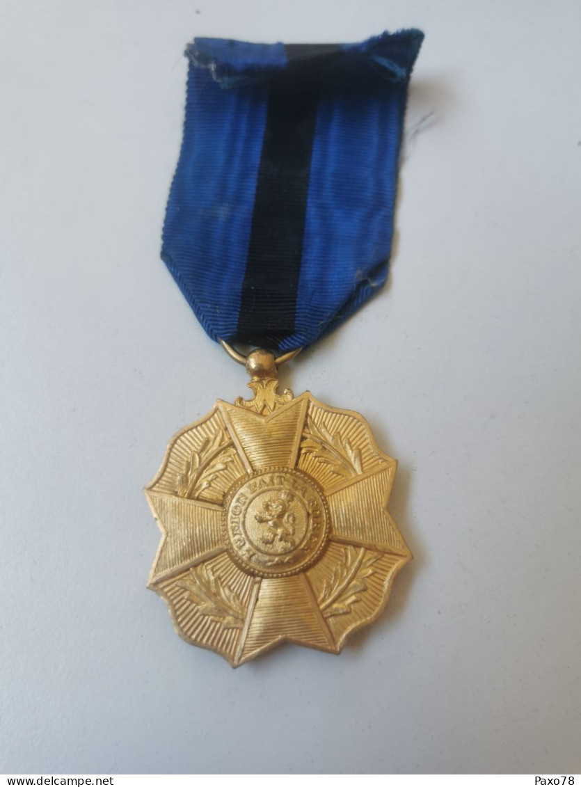 Belgique Médaille, Décoration Mérite Civil - Autres & Non Classés