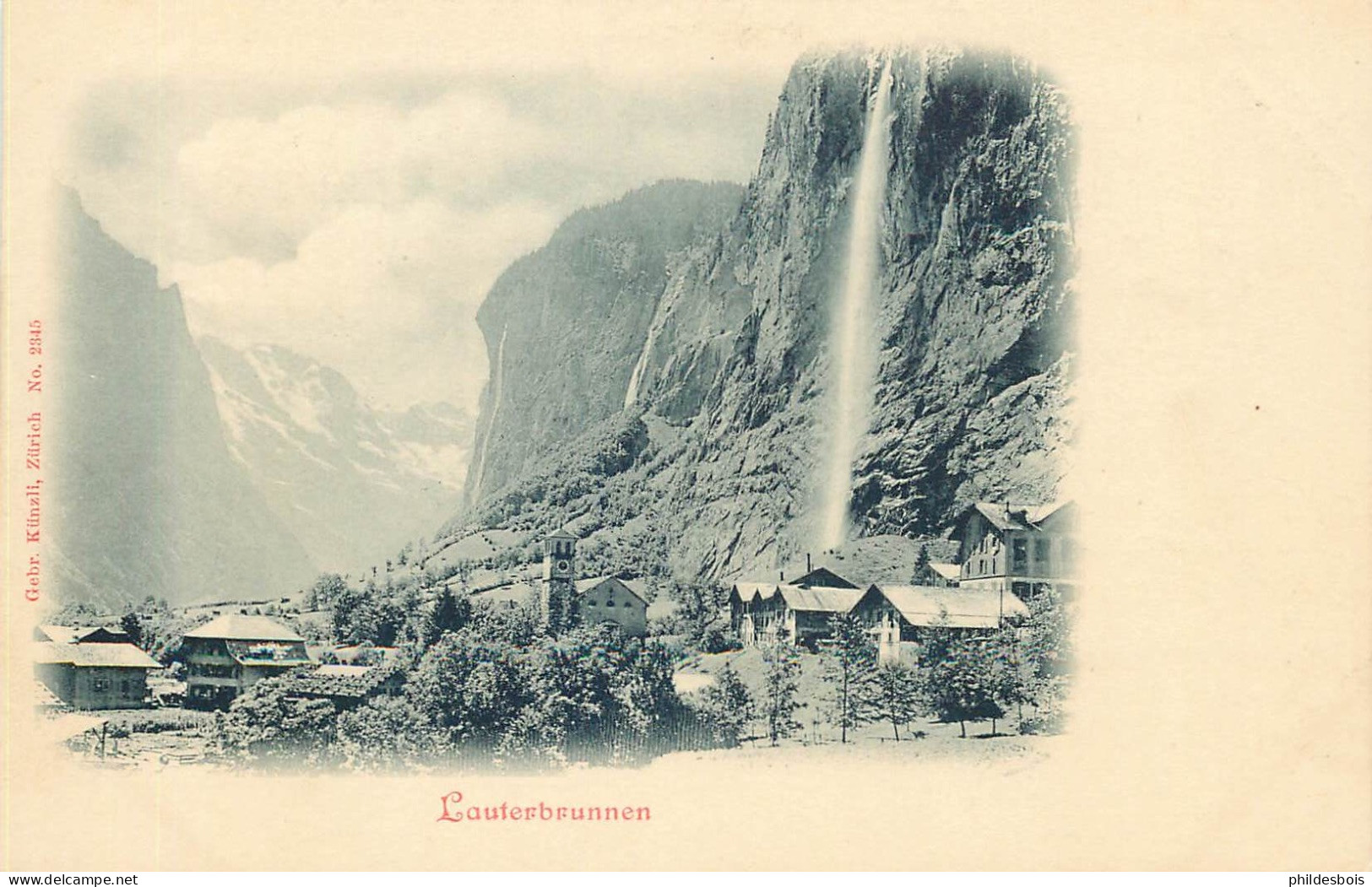 SUISSE  LAUTERBRUNNEN - Lauterbrunnen