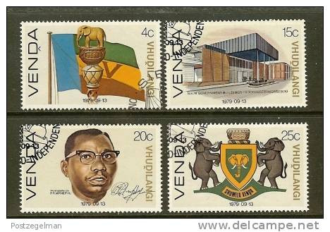 VENDA 1979 CTO Stamp(s) Independence 18-21 - Venda